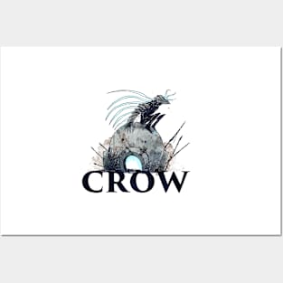 crow Posters and Art